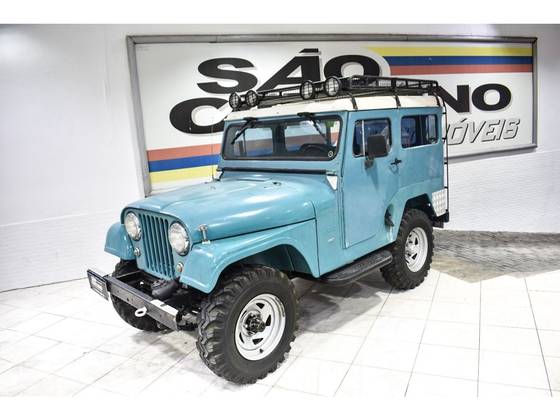 WILLYS JEEP 2.6 6 CILINDROS 12V GASOLINA 2P MANUAL